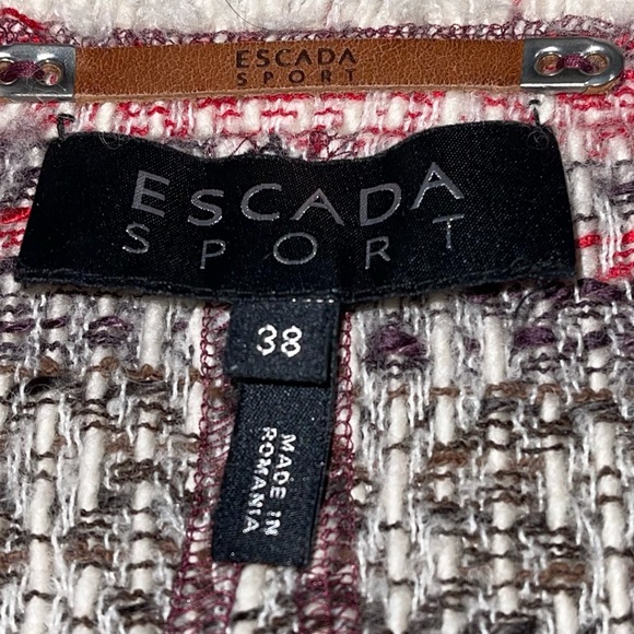 ESCADA SPORT Tweed Jacket 38 - Picture 10 of 11